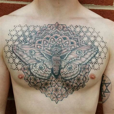 moth chest tattoo|115 Intriguing Moth Tattoo Ideas with Meanings and Celebrities